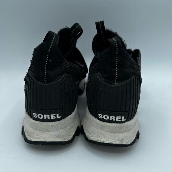 Sorel Kinetic Alpine Black Sneakers Size 7 - Picture 5 of 10